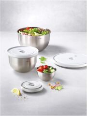 Zwilling Fresh & Save Vakumlu Saklama Kase Seti S/M/L Paslanmaz Çelik
