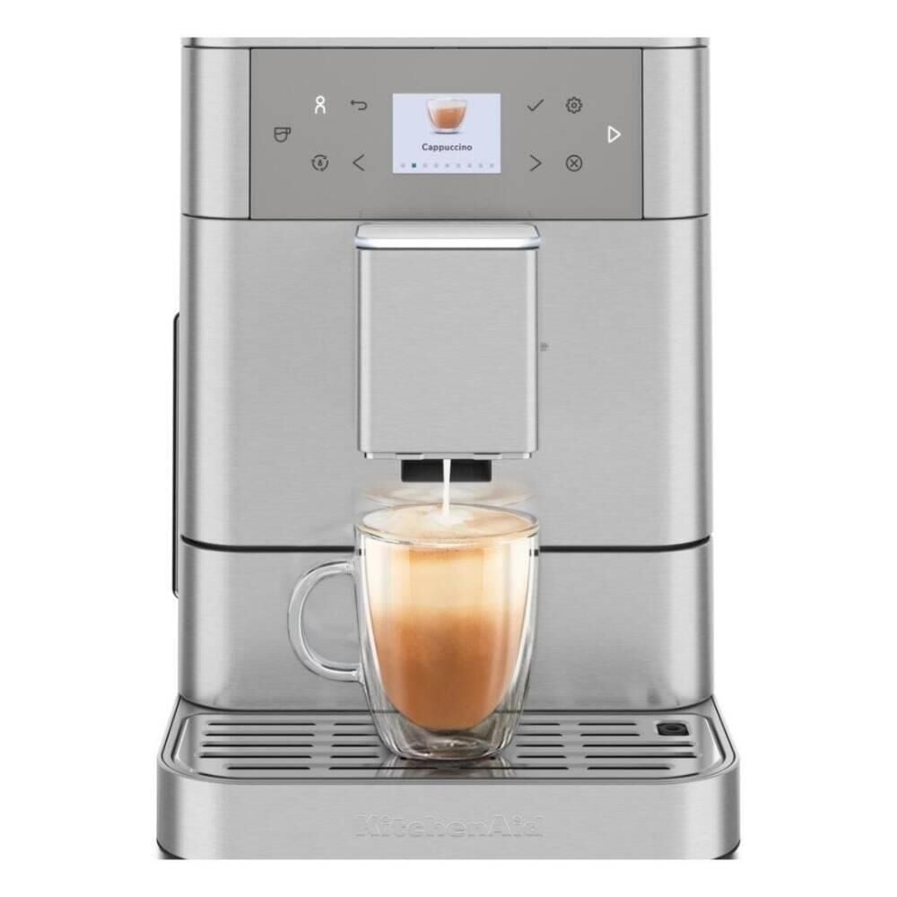 KitchenAid Tam Otomatik Espresso Makinesi KF6 - Stainless Steel
