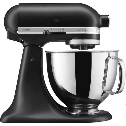 Kitcheniad Artisan 4,8 L Stand Mikser 5KSM125 Black Matte - EBM