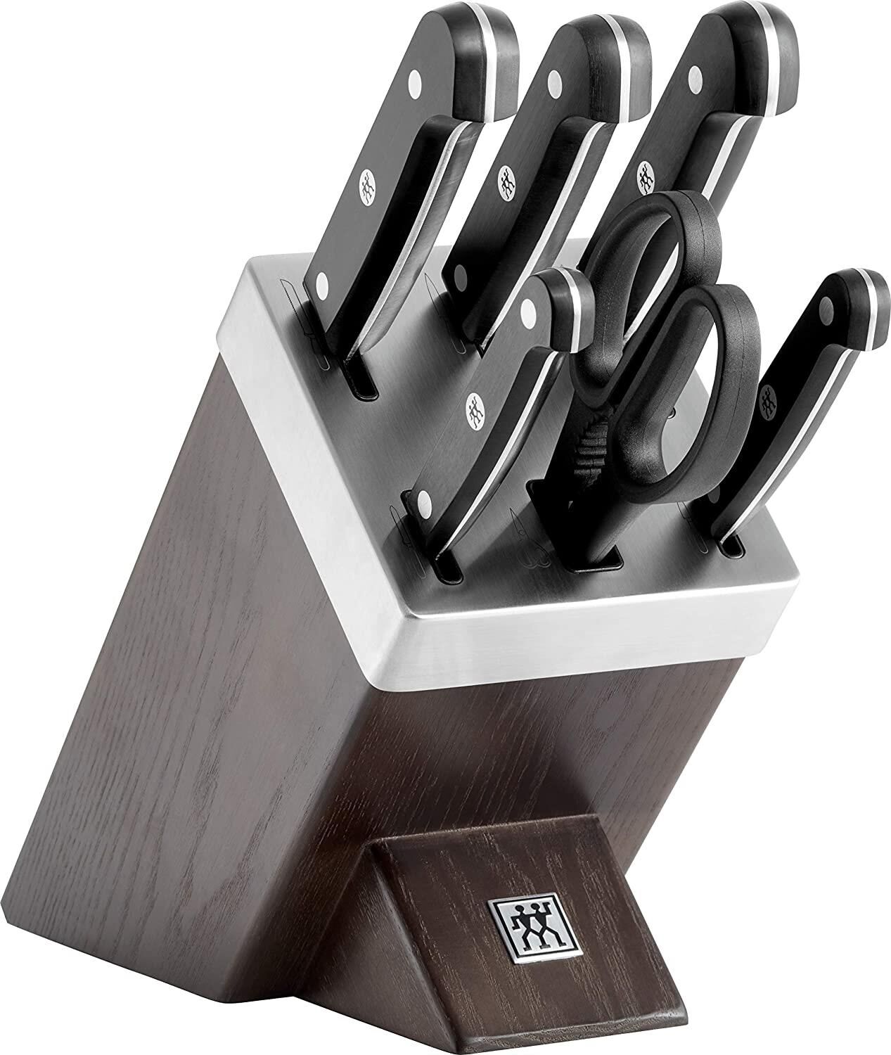 Zwilling Gourmet Kendinden Bilemeli Blok Bıçak Seti 7 Parça
