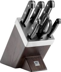 Zwilling Gourmet Kendinden Bilemeli Blok Bıçak Seti 7 Parça