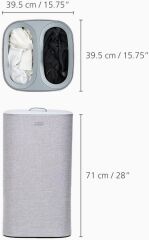 Joseph Joseph Tota 60 L Çamaşır Ayırma Sepeti Gri