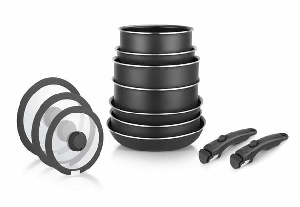 Leggno All-in-ONE Titanium 12 Parça Tencere Set