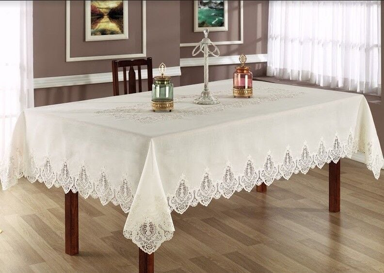 NAZİK HOME MARRY MASA ÖRTÜSÜ PUDRA