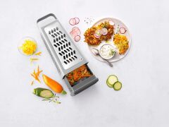 Zwilling Z-Cut Ayaklı Rende Gri