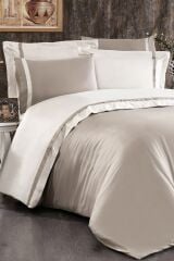 NAZİK HOME ELİTE NEVRESİM TAKIMI VİZON-KREM