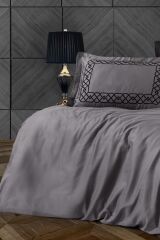 NAZİK HOME VİENZA ANTRASİT NEVRESİM TAKIMI ÇK