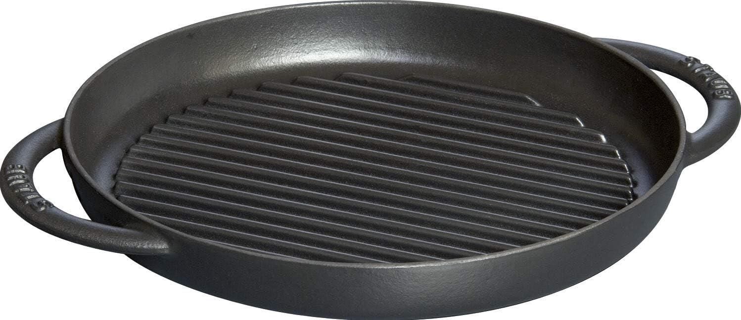 Staub Demir Döküm Kulplu Izgara Tava 26 cm