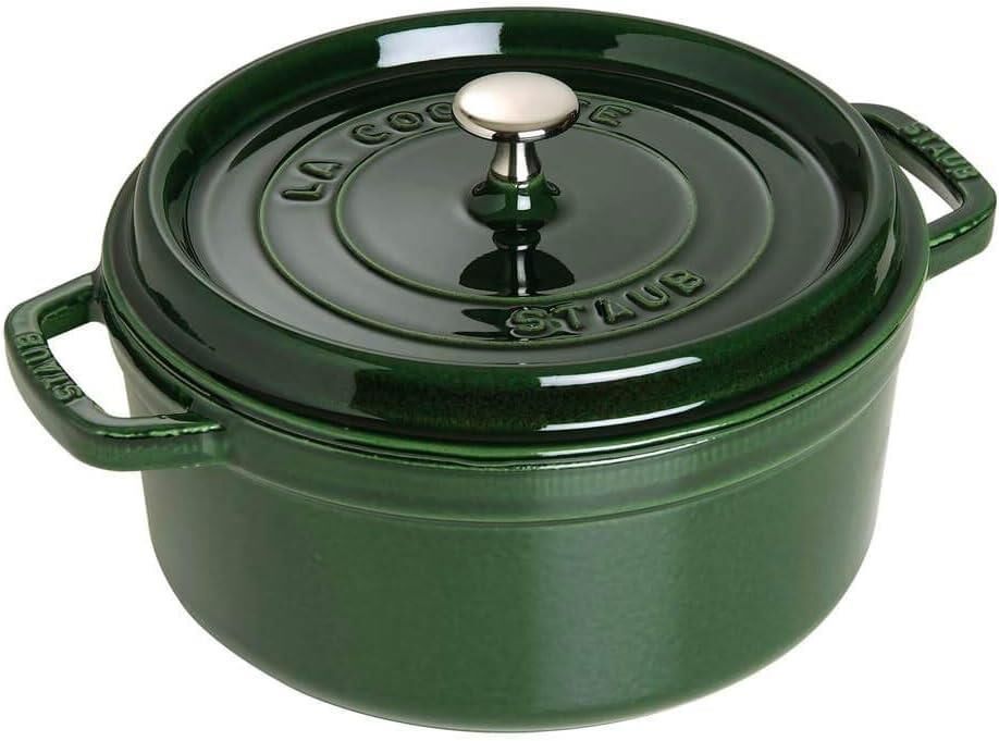 Staub Demir Döküm Tencere Fesleğen 24 cm 3,8 l Yuvarlak