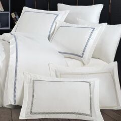 NAZİK HOME OLİMPOS KREM-İNDİGO NEVRESİM TAKIMI ÇK