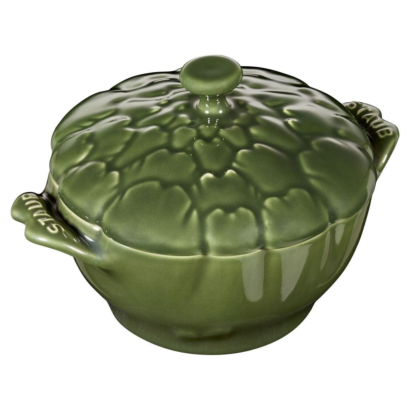 Staub Ceramic Cocotte Fesleğen Enginar Tencere 13 cm 450 ml
