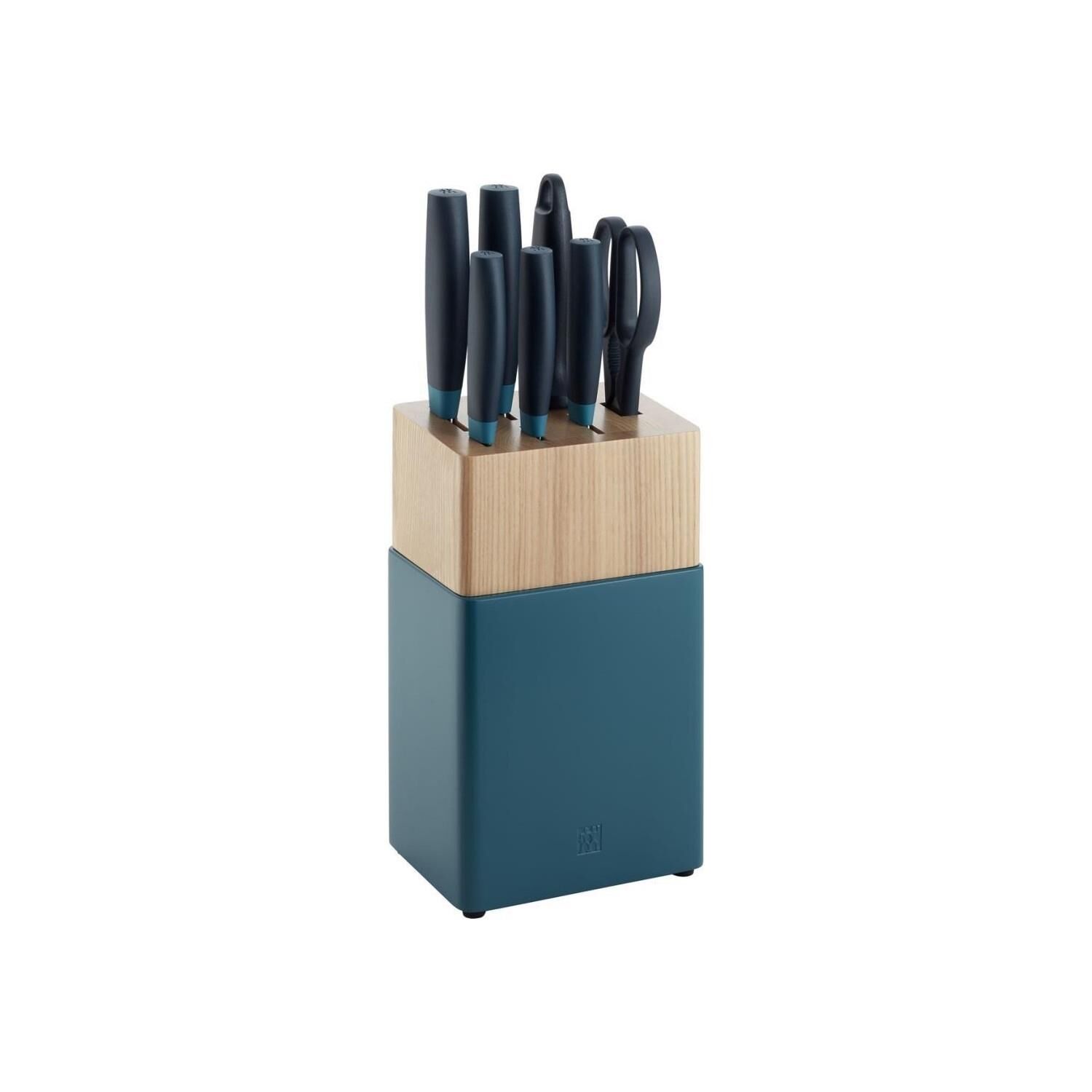 Zwilling Now S Blok Bıçak Seti 8 Parça Mavi