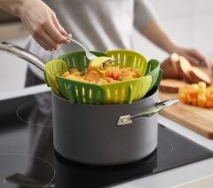 Joseph Joseph Bloom Katlanır Buharda Pişirme Sepeti - Yeşil