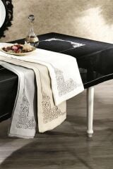 NAZİK HOME SANTA MASA ÖRTÜSÜ GRİ