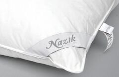 NAZİK HOME KAZ TÜYÜ YASTIK RENKLİ BİYELİ %5 KAZ GIDIK %95 KAZ SIRT