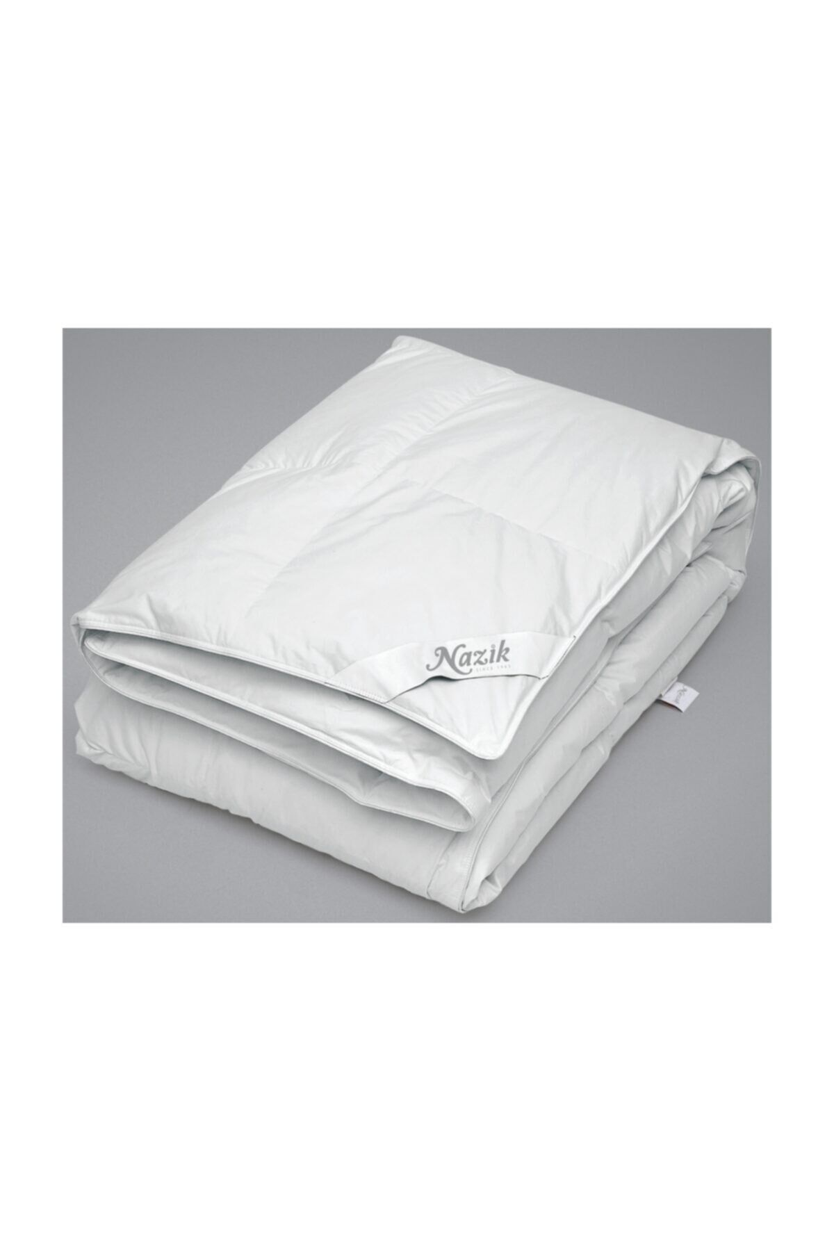 NAZİK HOME KAZ TÜYÜ YORGAN RENKLİ BİYELİ %5 KAZ GIDIK %95 KAZ SIRT ÇK
