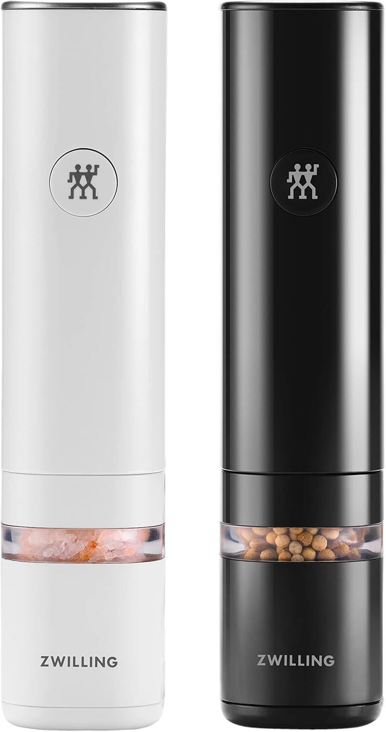 Zwilling Enfinigy Tuz ve Karabiber Elektrikli Değirmen Seti