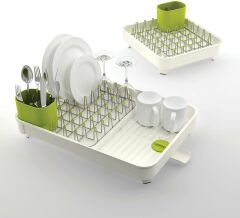 Joseph Joseph Extend™ Genişletilebilir Bulaşıklık - Beyaz/Yeşil