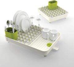 Joseph Joseph Extend™ Genişletilebilir Bulaşıklık - Beyaz/Yeşil