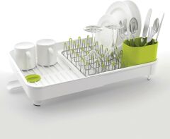 Joseph Joseph Extend™ Genişletilebilir Bulaşıklık - Beyaz/Yeşil