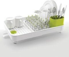 Joseph Joseph Extend™ Genişletilebilir Bulaşıklık - Beyaz/Yeşil