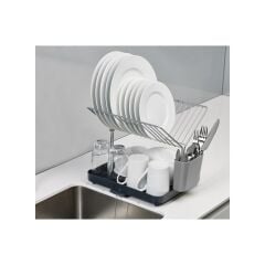 Joseph Joseph 2 Katlı Katlanabilir Bulaşıklık - Gri