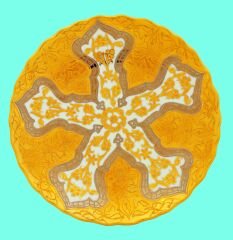 GÜRAL PORSELEN 25 CM DUVAR TABAĞI