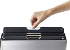 Joseph Joseph Folio Standlı Kesme Tahtası 4 lü Çelik Gri