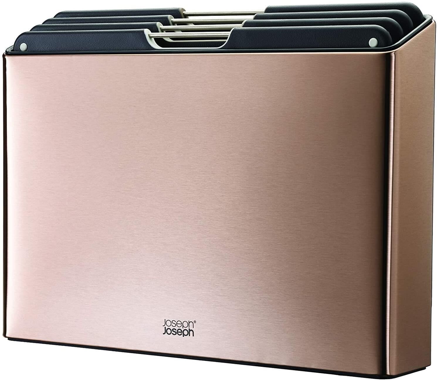 Joseph Joseph Folio Standlı Kesme Tahtası 4 lü Pembe Altın