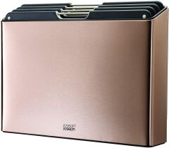 Joseph Joseph Folio Standlı Kesme Tahtası 4 lü Pembe Altın