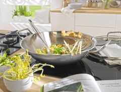 Zwilling Plus Wok Tencere Çelik 32 cm