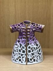Güral Porselen 24 Cm El Dekoru Kadife Kutulu Dekoratif Kaftan
