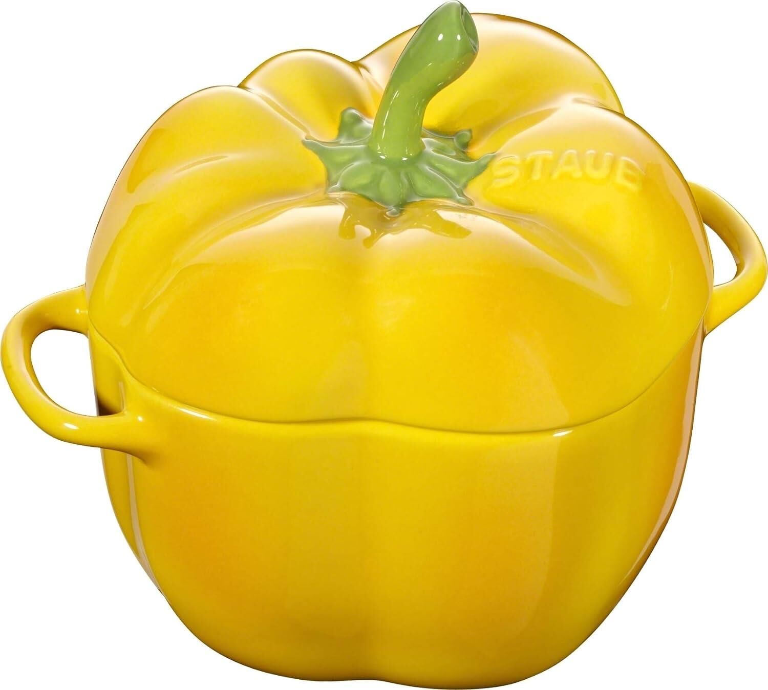 Staub Ceramic Cocotte Sarı Domates 11 cm
