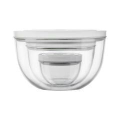 Zwilling Fresh Save Bowl Vakum Set Cam S/M/L 6 Parça
