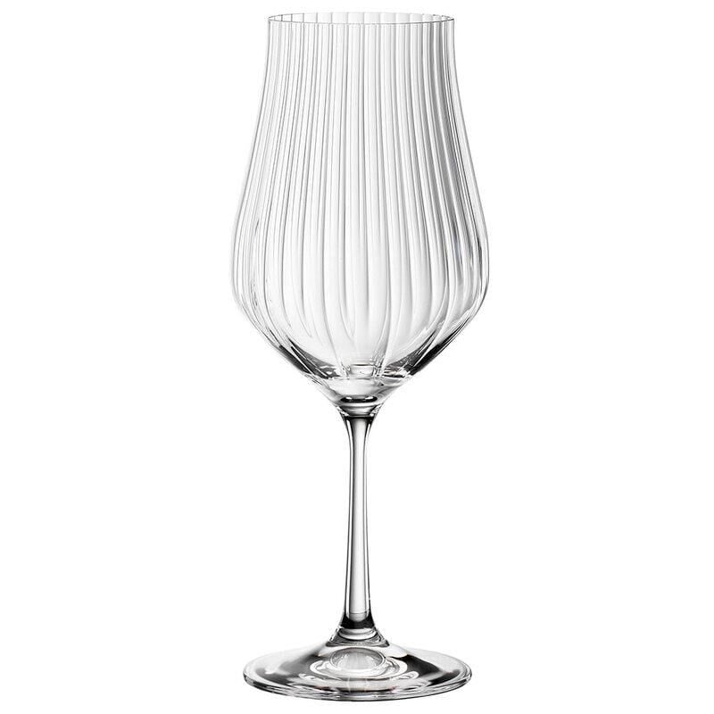 Bohemia Kristal Tulipa Jumbo Optikli 6’lı Kadeh Bardak Takımı 450 ML