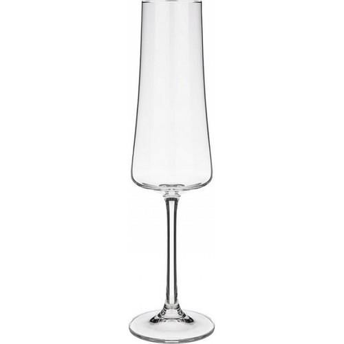 Bohemia Kristal Xtra Flüte 6' lı Şampanya Bardak Takımı 210 ml