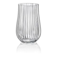 Bohemia Kristal Tulipa Jumbo Optikli 6’lı Meşrubat Bardak Takımı 450 ML