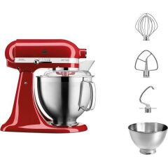 Kitchenaid Artisan 4,8 L Stand Mikser 5KSM185PS Empire Red-EER