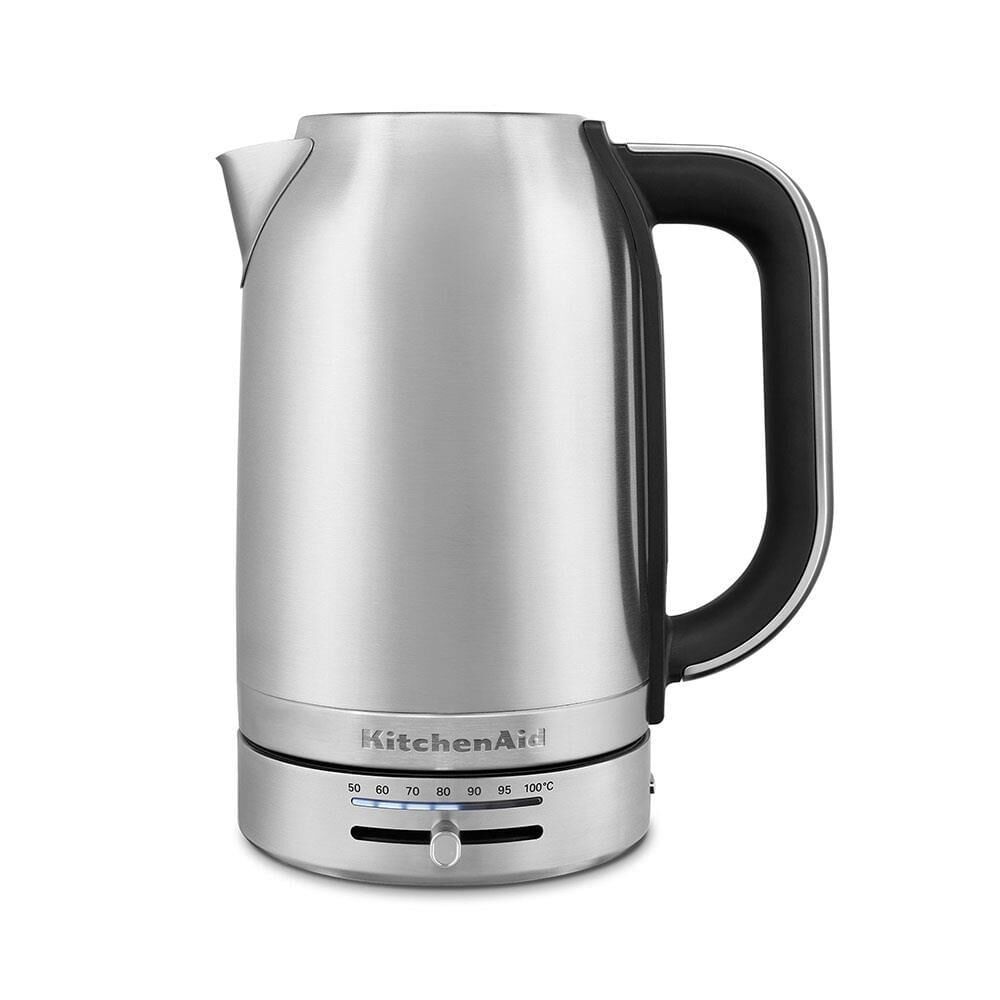 KitchenAid 1,7 L Isı Ayarlı  Su Istıcısı KEK1701 Stainless Steel-ESX