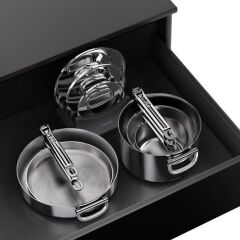 Josep Joseph Space 3 Ply Paslanmaz Çelik 12 Parça Tencere Tava Seti