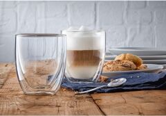WMF CAPPUCINO BARDAĞI CAM 2'Lİ