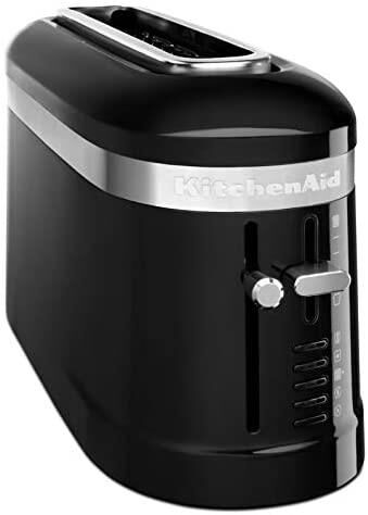 Kitchenaid Design 2 Dilim, Uzun Yuvalı Ekmek Kızartma Makinesi 5KMT3115 Onyx Black