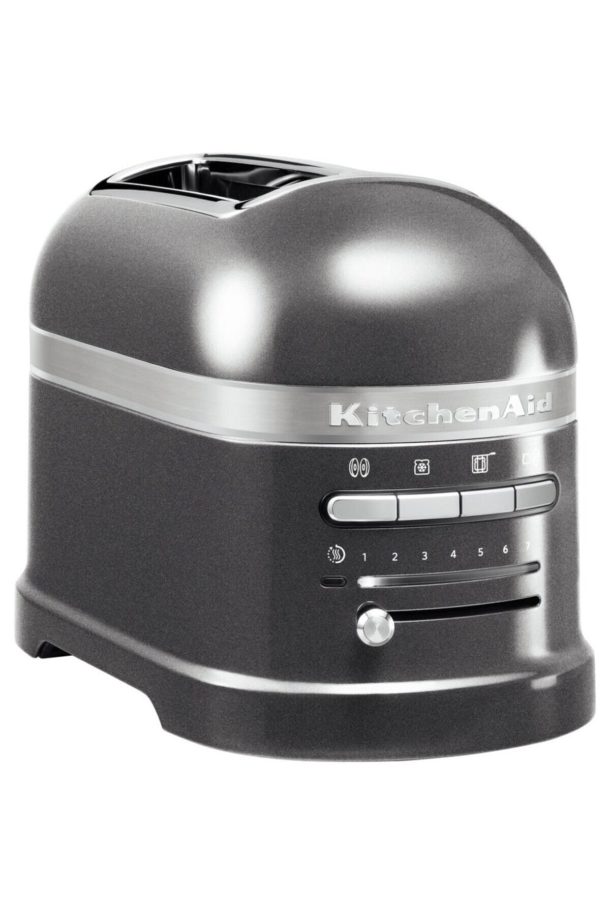 Kitchenaid Artisan 2 Dilim Ekmek Kızartma Makinesi 5KMT2204 Medallion Silver-EMS