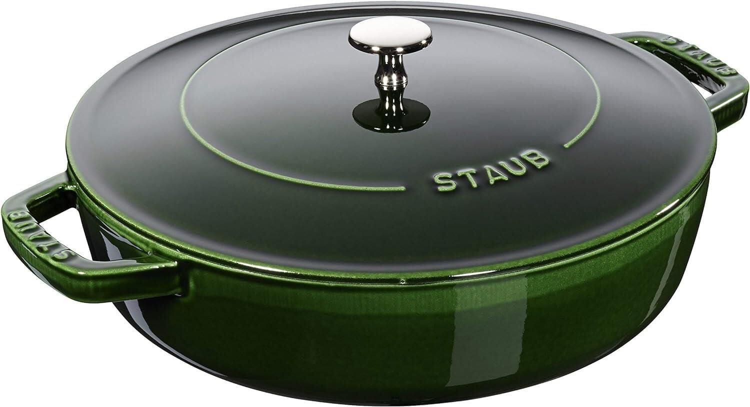 Staub Demir Döküm Sote Tenceresi 24Cm Fesleğen