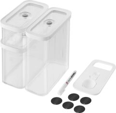 Zwilling Fresh Save Cube Set M 5 Parça Şeffaf Beyaz