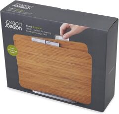 Joseph Joseph Index™ Büyük Bambu Kesme Tahtası Seti