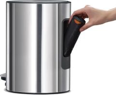 Joseph Joseph EasyStore Luxe Paslanmaz Çelik Pedallı Çöp Kovası 5 lt