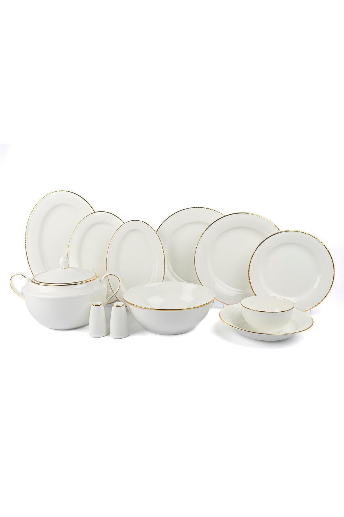 Mikasa Moor Gold Stripe 74 Parça Yemek Seti