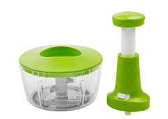 Leggno Pratico Kapaklı Salata Kurutucusu El Rendesi Seti Yeşil