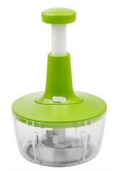 Leggno Pratico Kapaklı Salata Kurutucusu El Rendesi Seti Yeşil